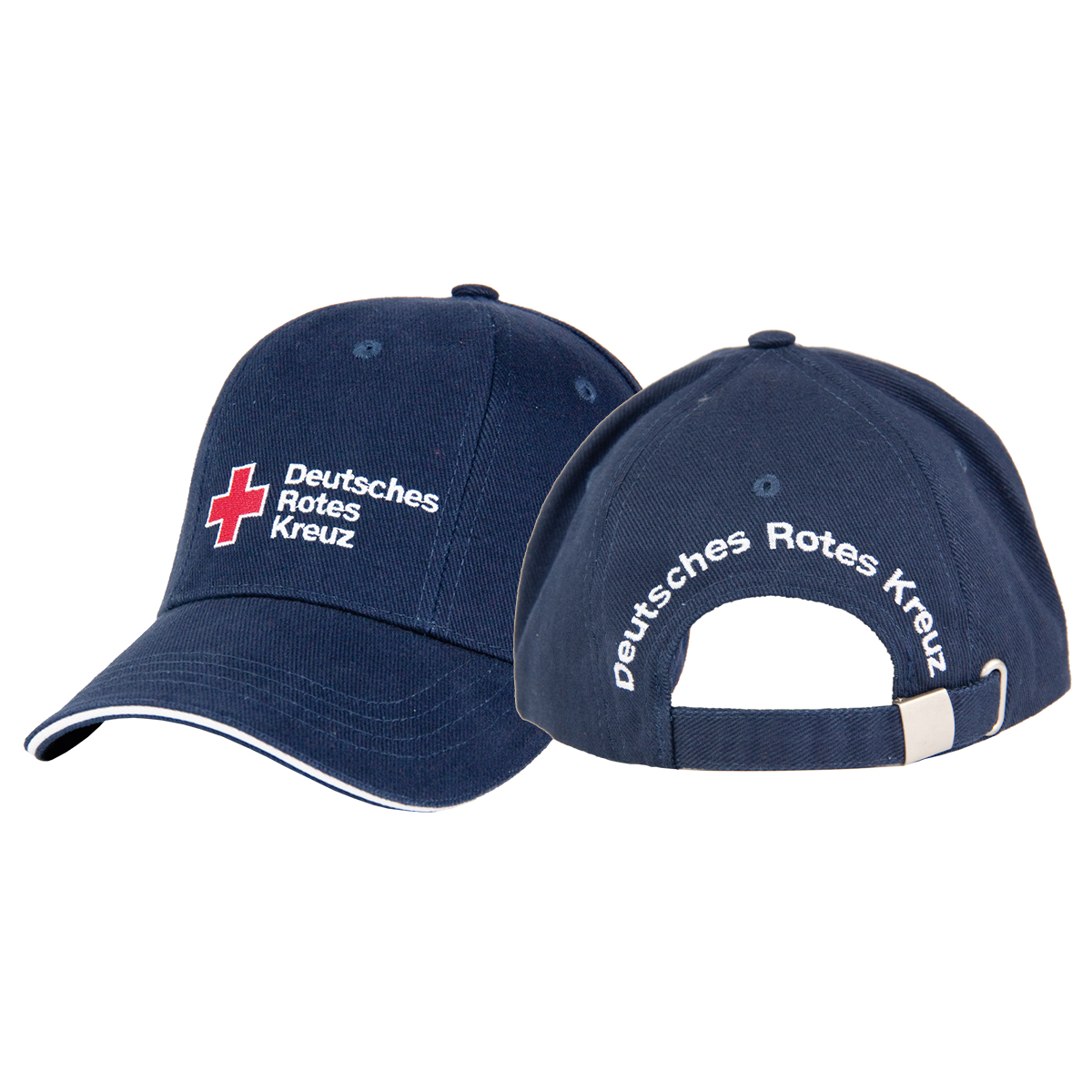 Cap, schwarz, mit Stick DRK-Kompaktlogo | 00193